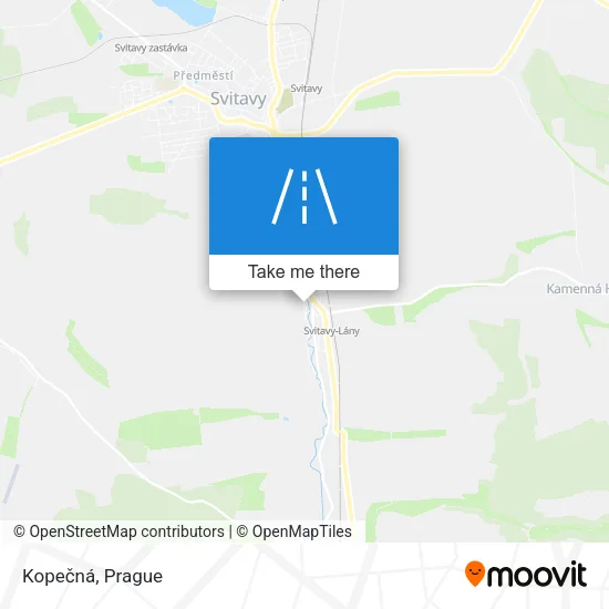 Карта Kopečná
