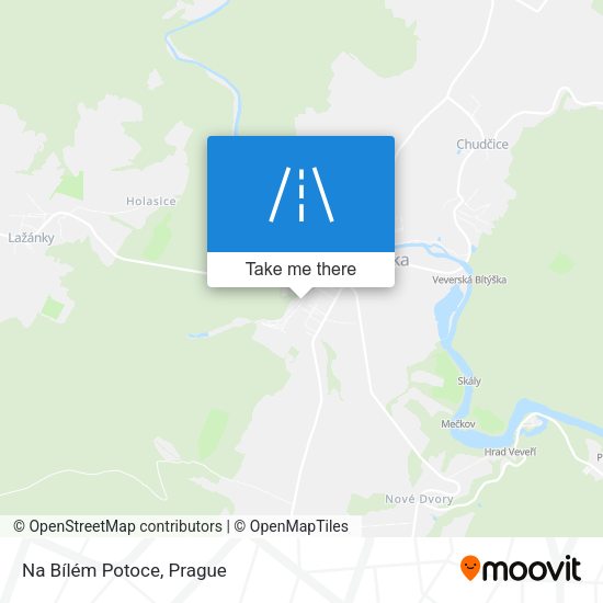 Na Bílém Potoce map