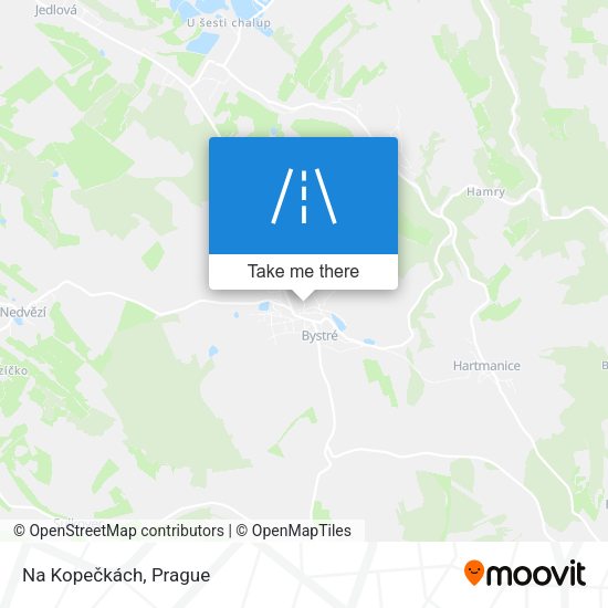 Na Kopečkách map