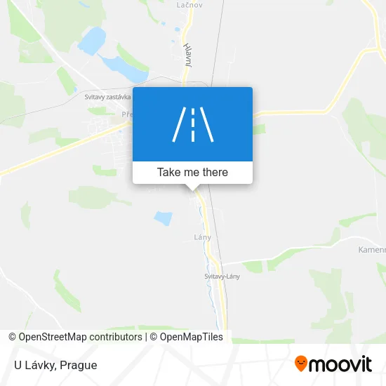 Карта U Lávky