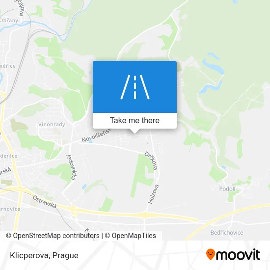 Карта Klicperova