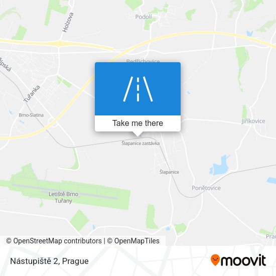 Nástupiště 2 map