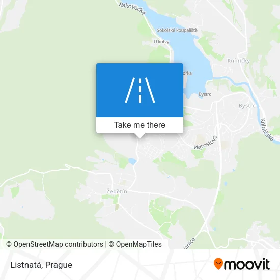 Карта Listnatá