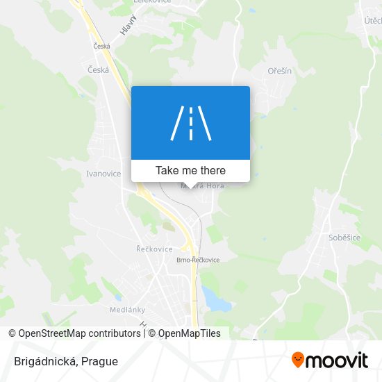 Brigádnická map