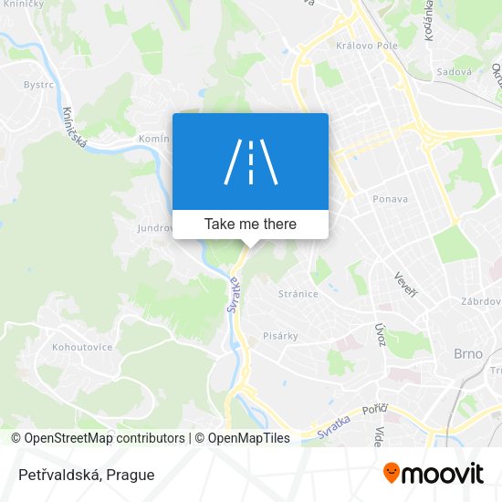 Petřvaldská map