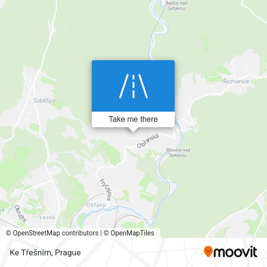 Ke Třešním map