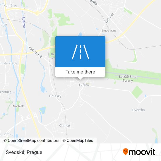 Švédská map