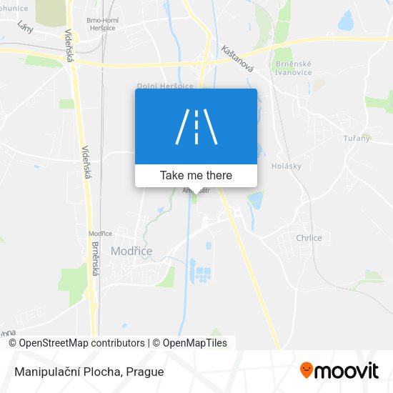 Manipulační Plocha map