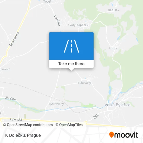 Карта K Dolečku