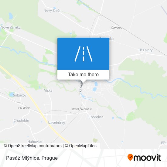 Pasáž Mlýnice map