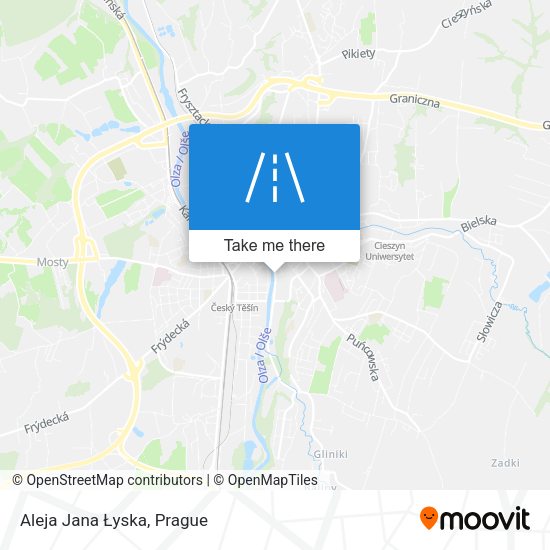 Aleja Jana Łyska map