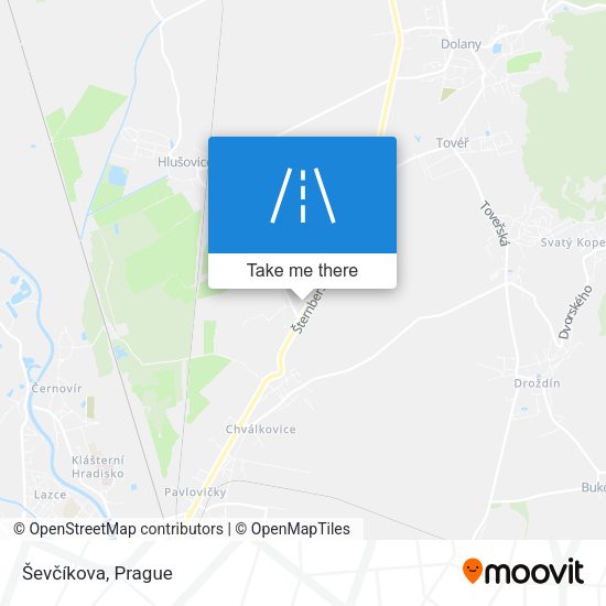 Ševčíkova map