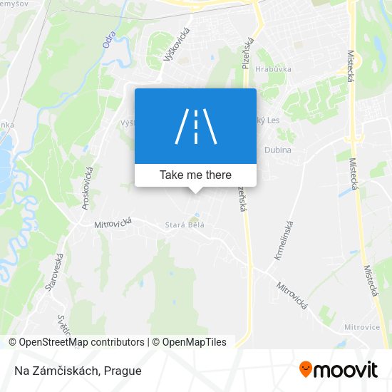 Na Zámčiskách map