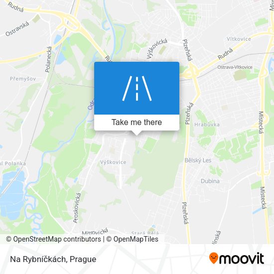 Na Rybníčkách map