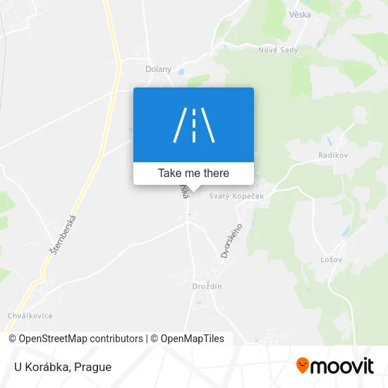 Карта U Korábka