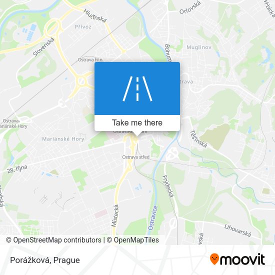Porážková map