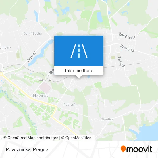 Карта Povoznická