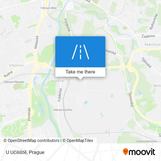 Карта U Učiliště