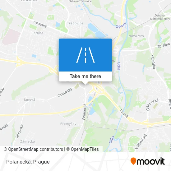 Карта Polanecká