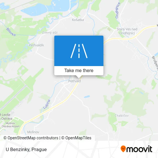 Карта U Benzinky