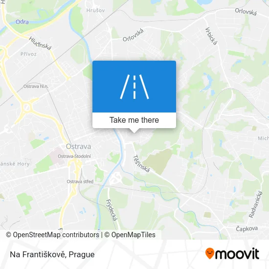 Карта Na Františkově