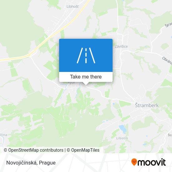 Novojičínská map
