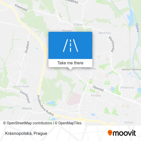Krásnopolská map