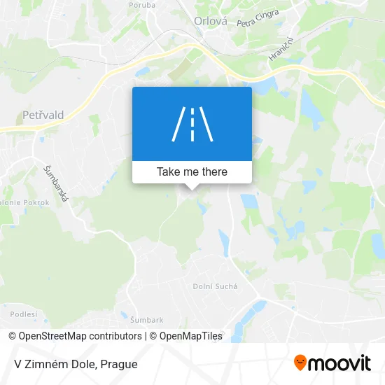 Карта V Zimném Dole