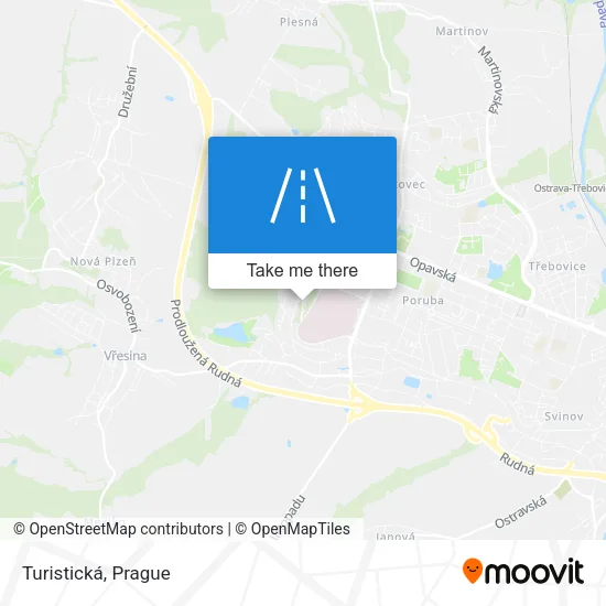 Карта Turistická