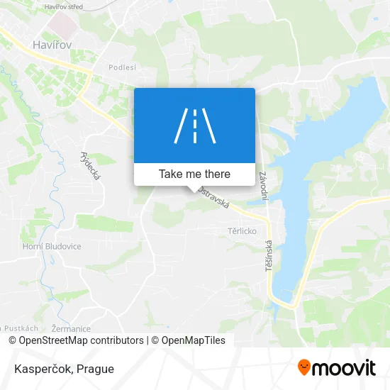 Карта Kasperčok
