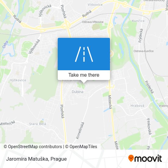 Jaromíra Matuška map