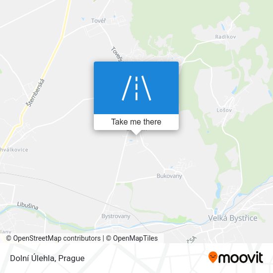 Dolní Úlehla map