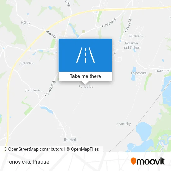 Карта Fonovická