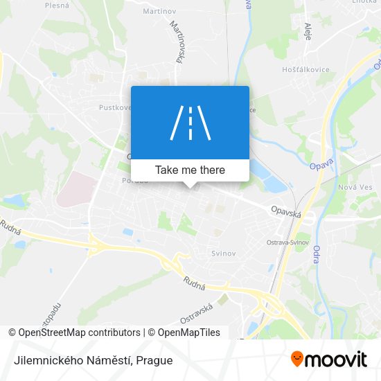 Jilemnického Náměstí map