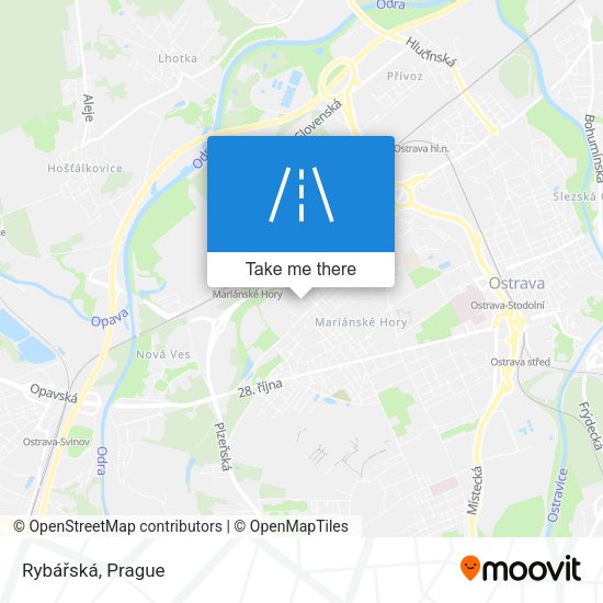 Rybářská map