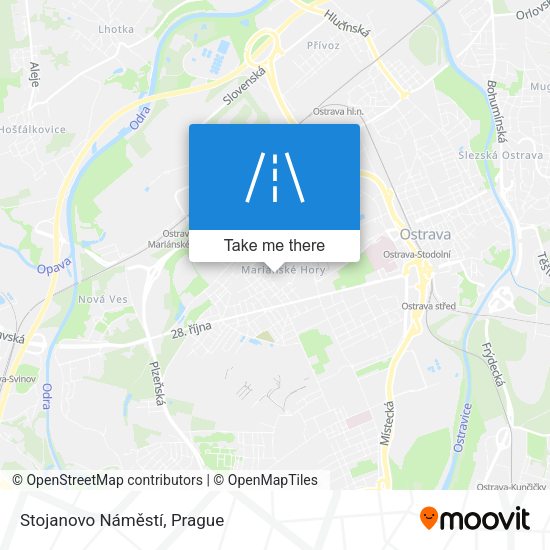 Stojanovo Náměstí map