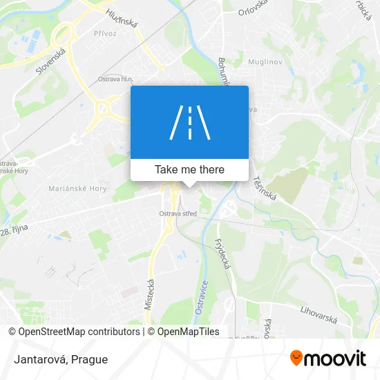 Карта Jantarová