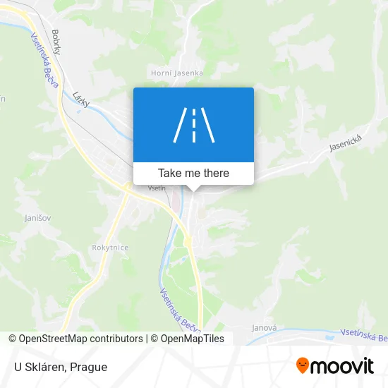 Карта U Skláren