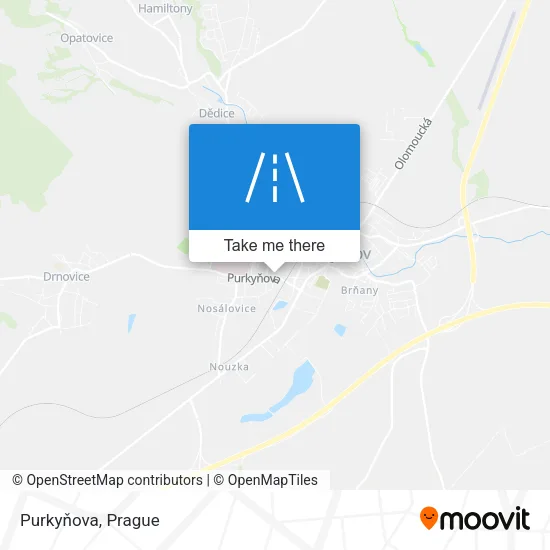 Purkyňova map