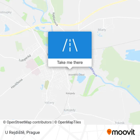 Карта U Rejdiště