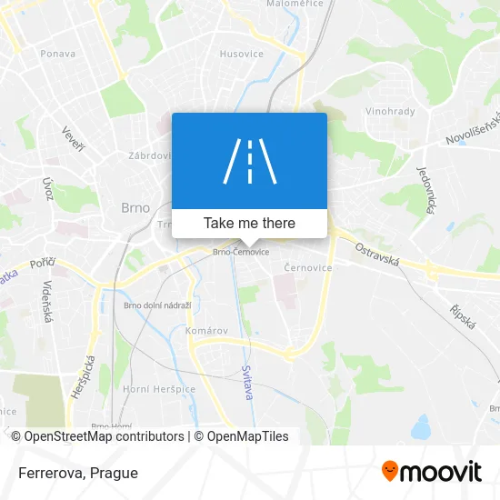 Карта Ferrerova