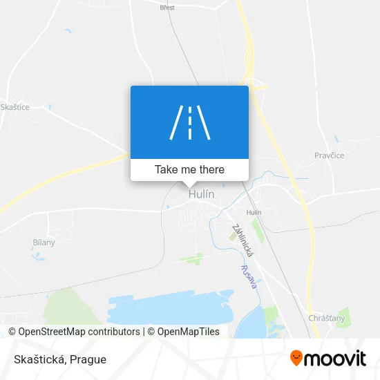 Карта Skaštická