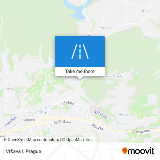 Vršava I map