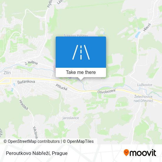 Peroutkovo Nábřeží map