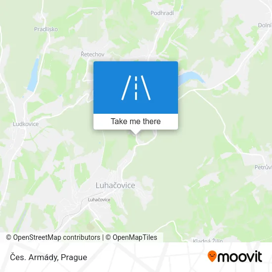 Карта Čes. Armády