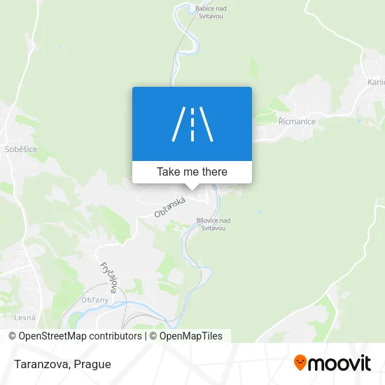 Карта Taranzova