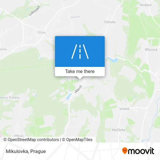 Карта Mikulovka