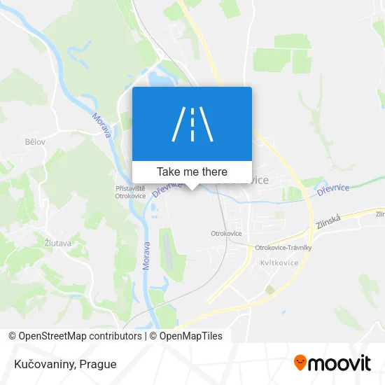 Карта Kučovaniny