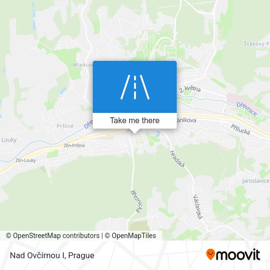 Nad Ovčírnou I map