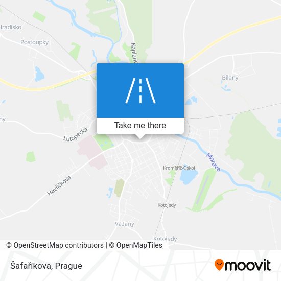 Šafaříkova map